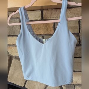 lululemon Linen Blue Align Tank